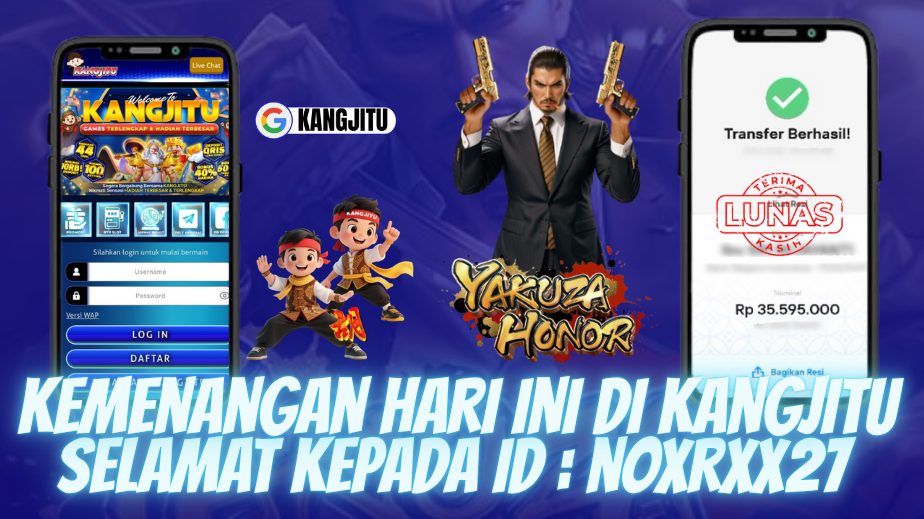 YAKUZA HONOR KASIH GACOR HARI INI