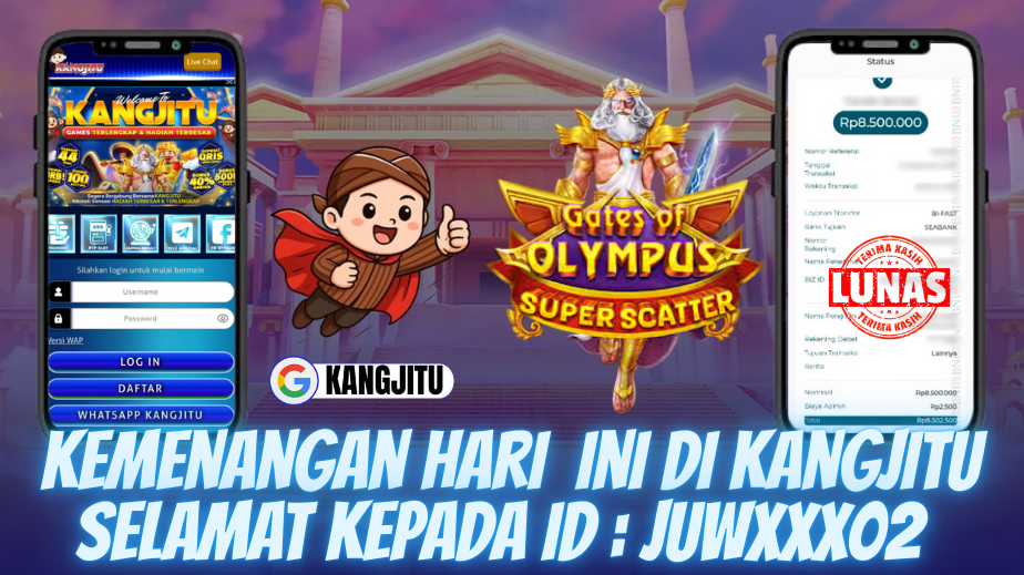GATES OF OLYMPUS SUPER SCATTER KASIH JP KEMBALI DI KANGJITU HINGAG 8 JUTA BOSKU