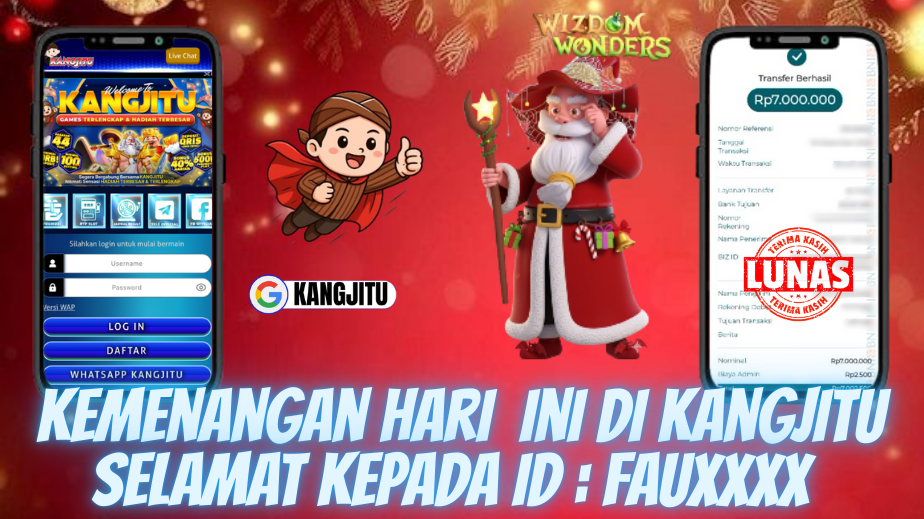 kemenangan terbesar hari ini di kangjitu 7 juta langsung caer