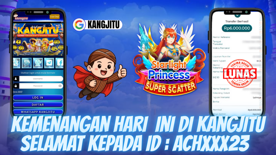STARLIGHT PRINCES KASIH JP DI KANGJITU HINGGA 6 JUTA AKANGKU