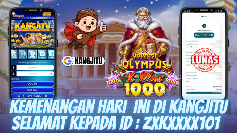 XMAS ZEUS X1000 KASIH GACOR HINGGA 10 JUTA HARI INI AKANGKU
