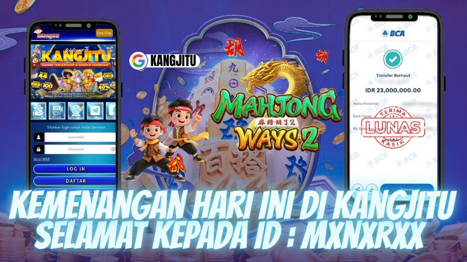 KEMENANGAN DI MAHJONG WAYS 2 23 JT HARI INI AKANGKU