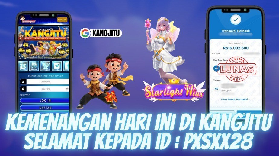 STARLIGHT WINS KASIH JP HARI INI DI KANGJITU