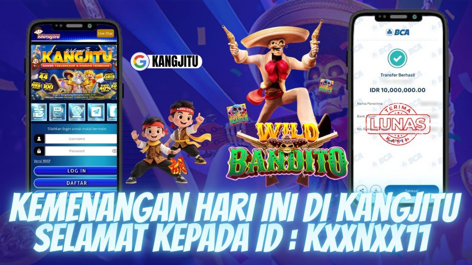 kemenangan hari ini di kangjitu permainan wild bandito kasih jp 10 juta akang