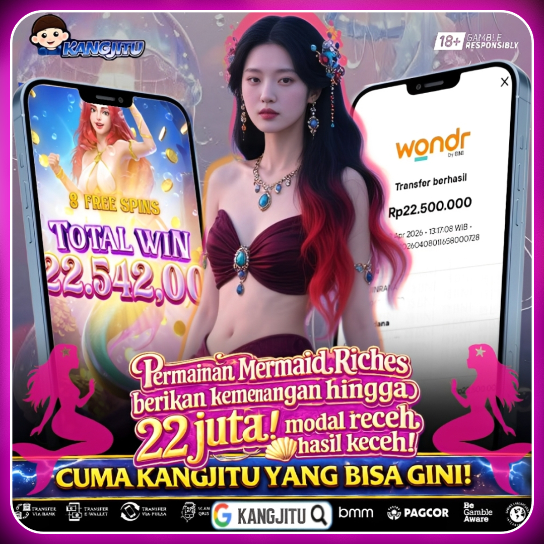 MERMAID RICHES BERI KEMENANGAN BESAR, CUMA DISINI YANG BISA GINI!