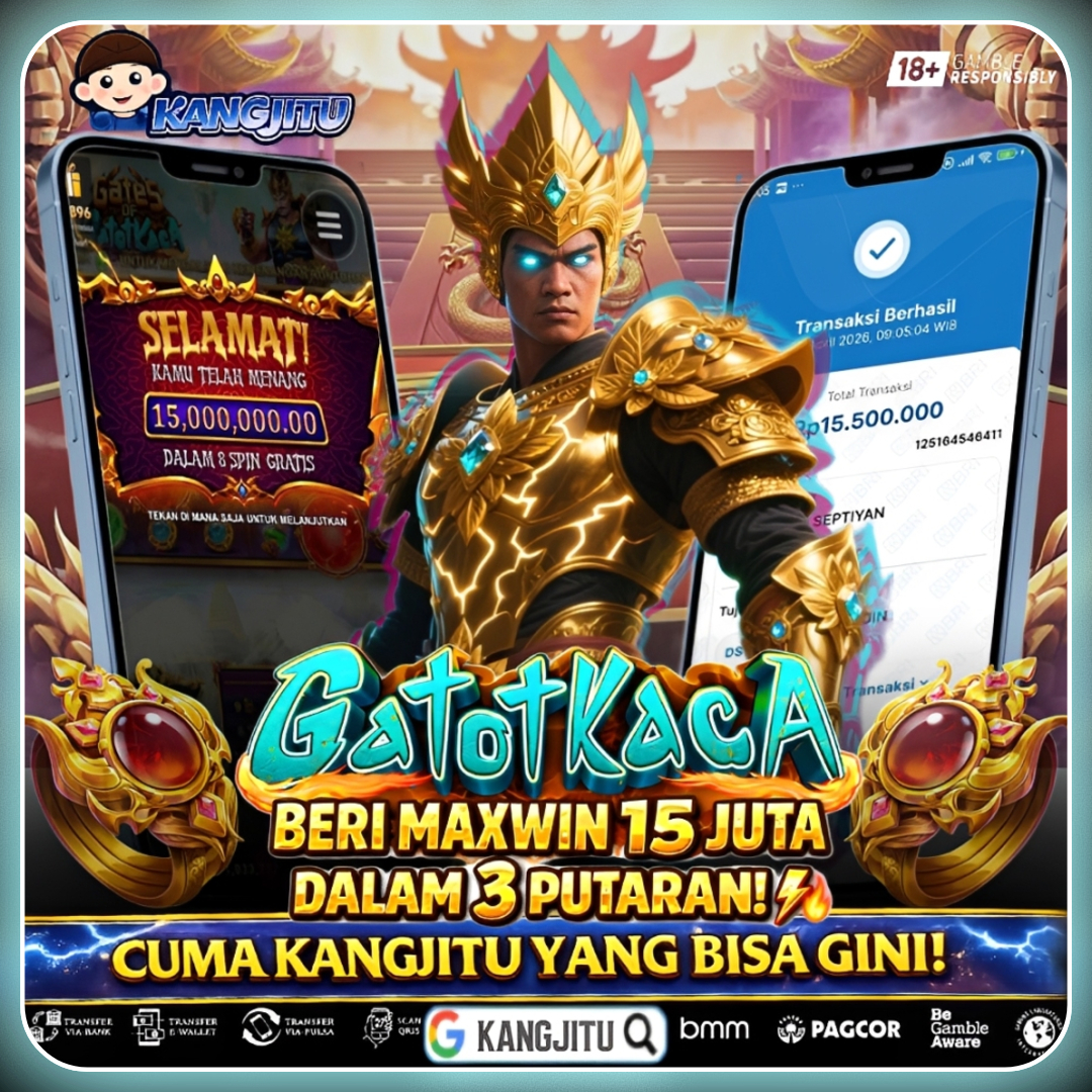 GATOT KACA TUNJUKAN TAJINYA, CUKUP 3 SPIN SEBELUM MAXWIN!