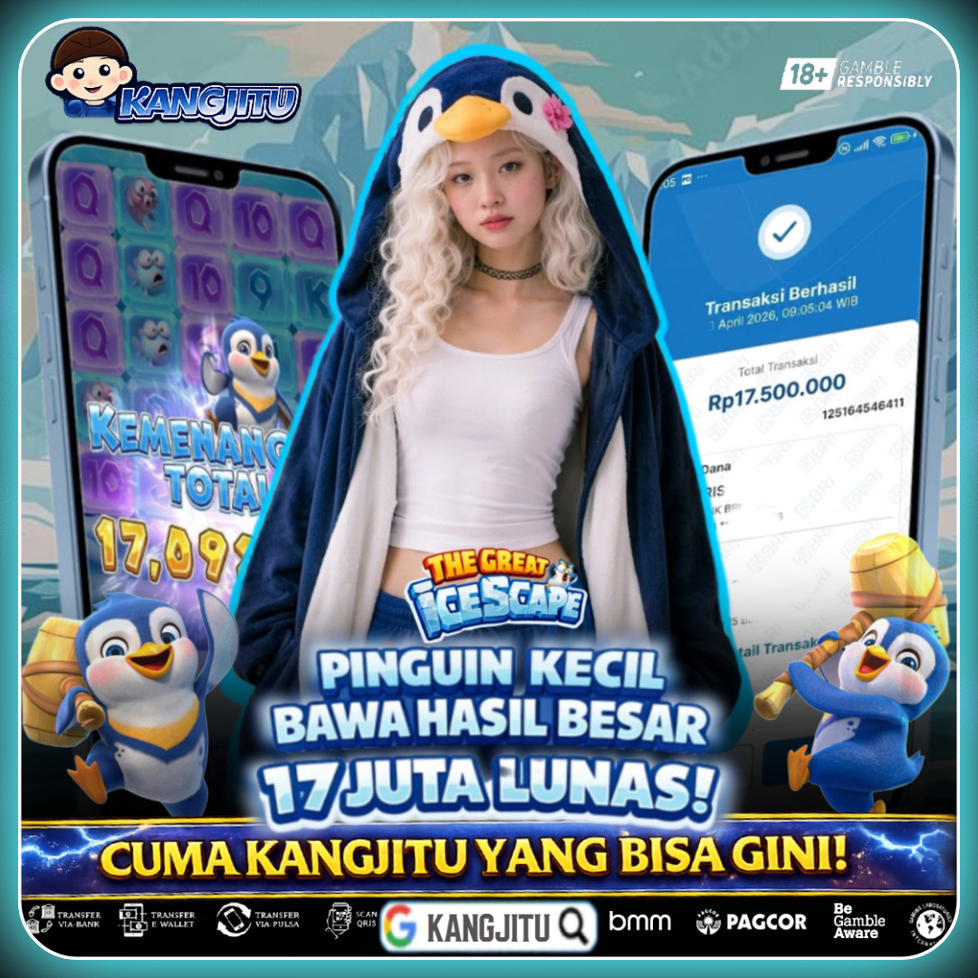 Modal receh tapi hasil nya keceh cuma di Kangjitu yang bisa gini   THE GREAT ICESCAPE bawa saldo naik ke Puncak!🥶  Buruan mainkan sekarang hanya disini