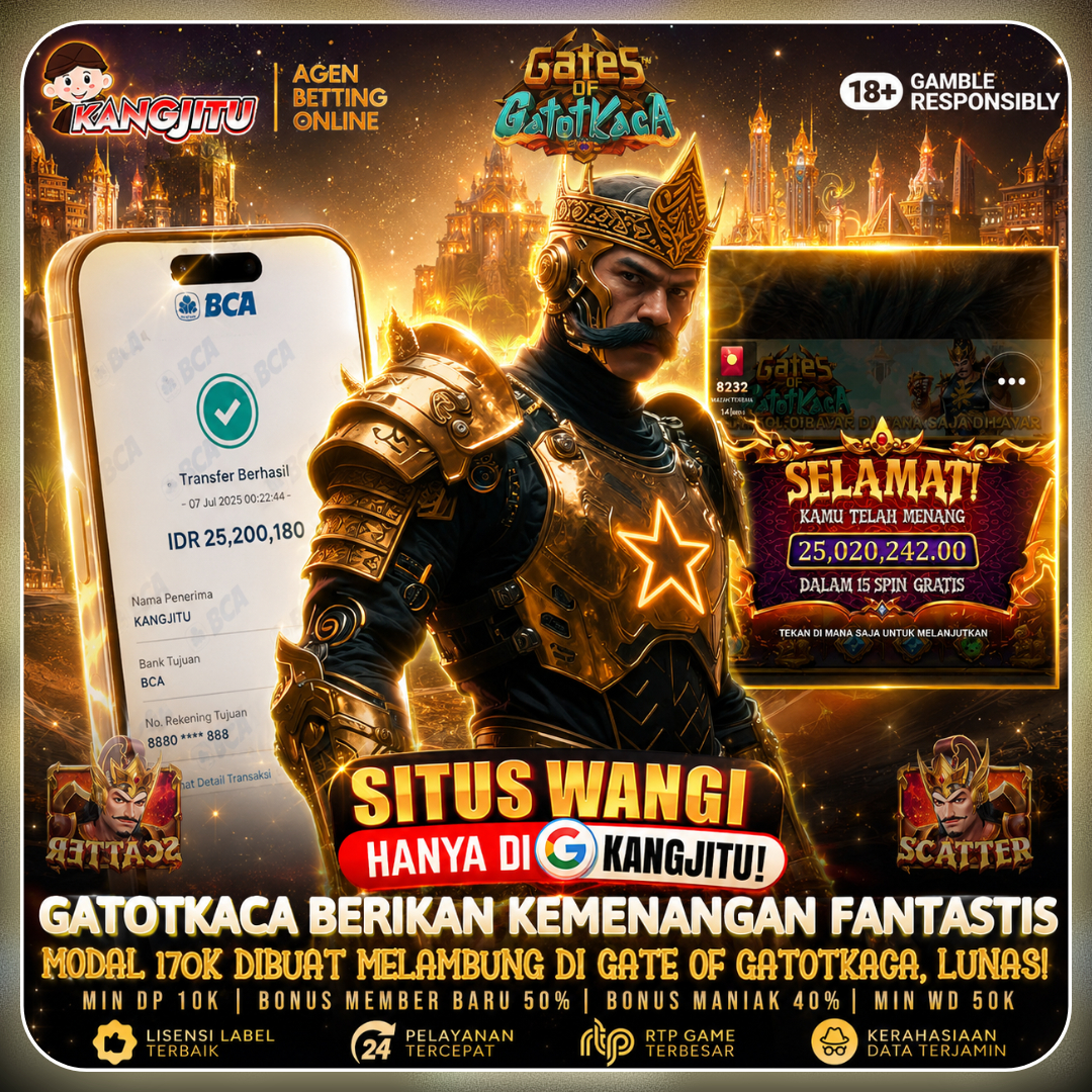 GATOT KACA HARI INI LAGI G4C0R BOSKU DI K4NGJ1TU Modal receh tapi hasil nya keceh cuma di Kangjitu yang bisa gini    Buruan mainkan sekarang hanya di Kangjtu