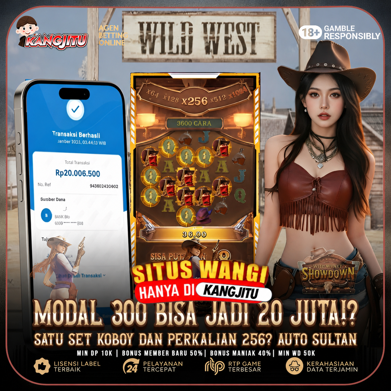 WILD BOUNTY BERI HASIL MAXIMAL!
