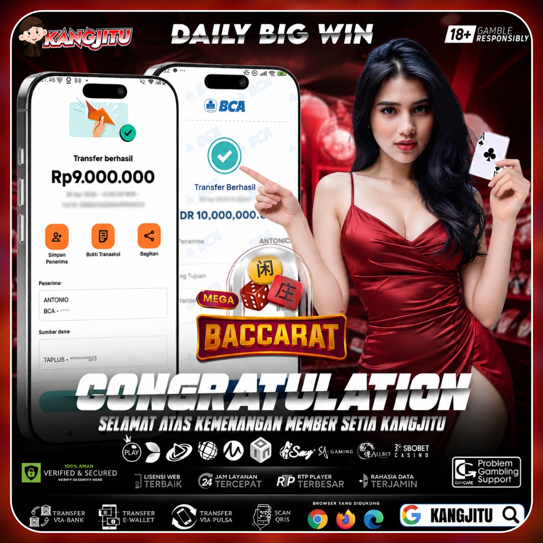 MODAL RECEH MAIN BACCARAT, 19 JUTA LUNAS!