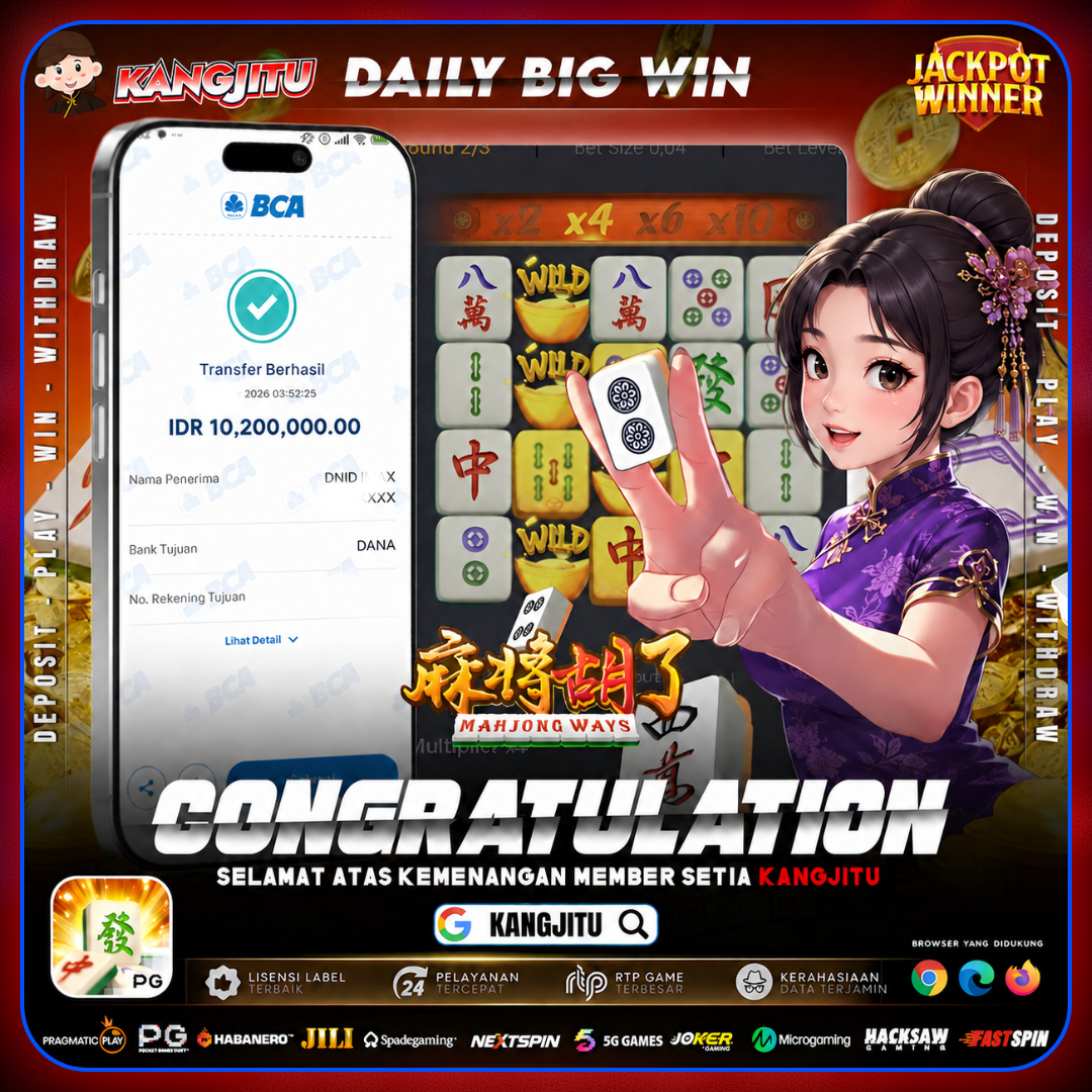 MJ LG G$C0R KANG! J*P 10 JT LUNAS! Modal receh tapi hasil nya keceh cuma di Kangjitu yang bisa gini
