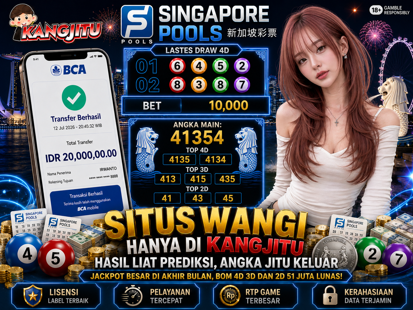 SINGAPORE POOLS JACKPOT BOOM PECAH HASIL PREDIKSI DARI KANGJITU!!!🚀