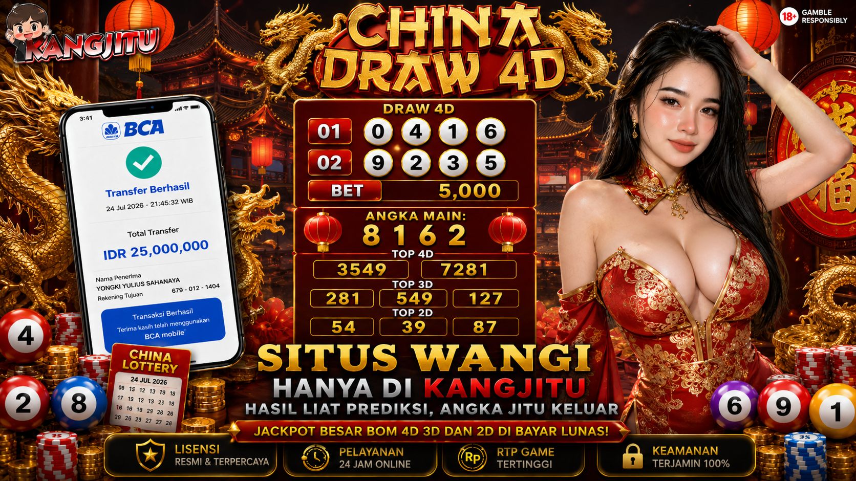 CHINA 4D JACKPOT BOOM PECAH HASIL PREDIKSI DARI KANGJITU!!!🚀