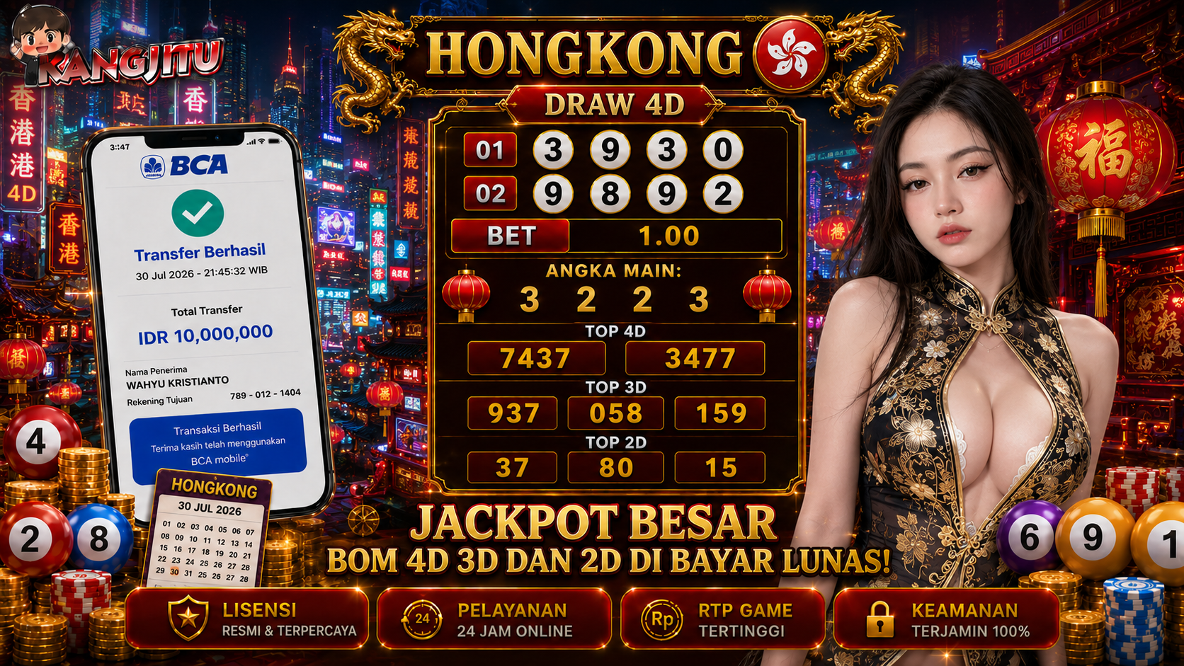 HONGKONG LOTTO JACKPOT BOOM PECAH HASIL PREDIKSI DARI KANGJITU!!!🚀