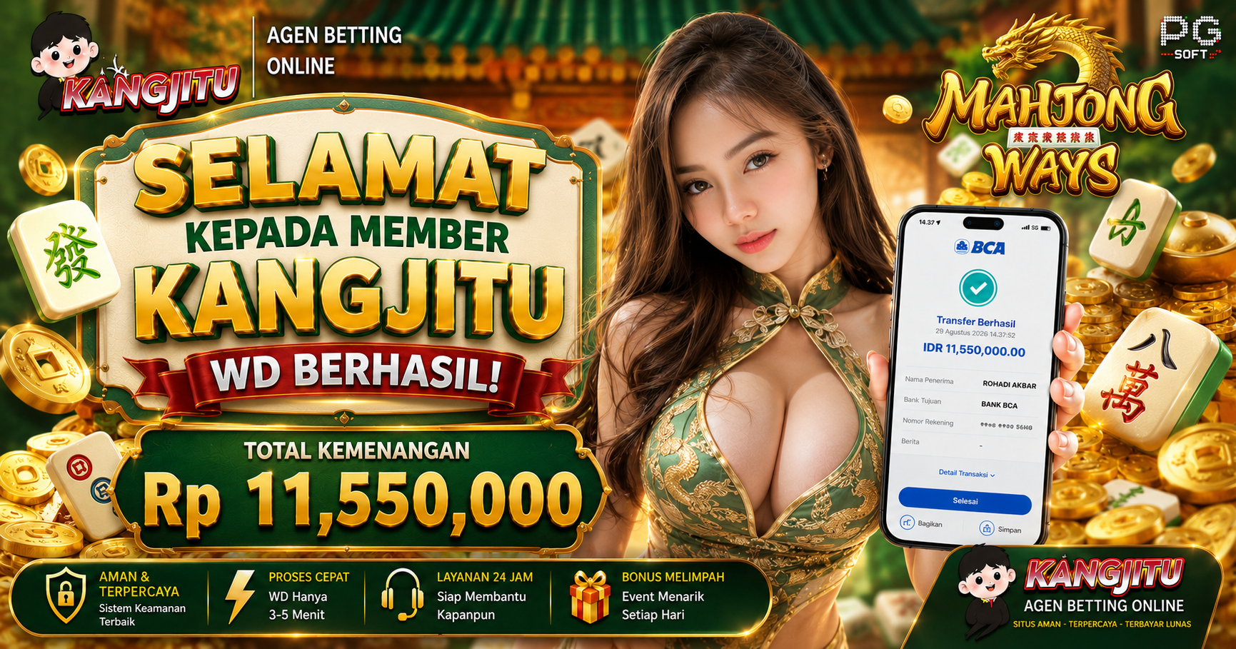 Mahjong Ways WD Lancar Sekali WD, Langsung Senyum 🔥