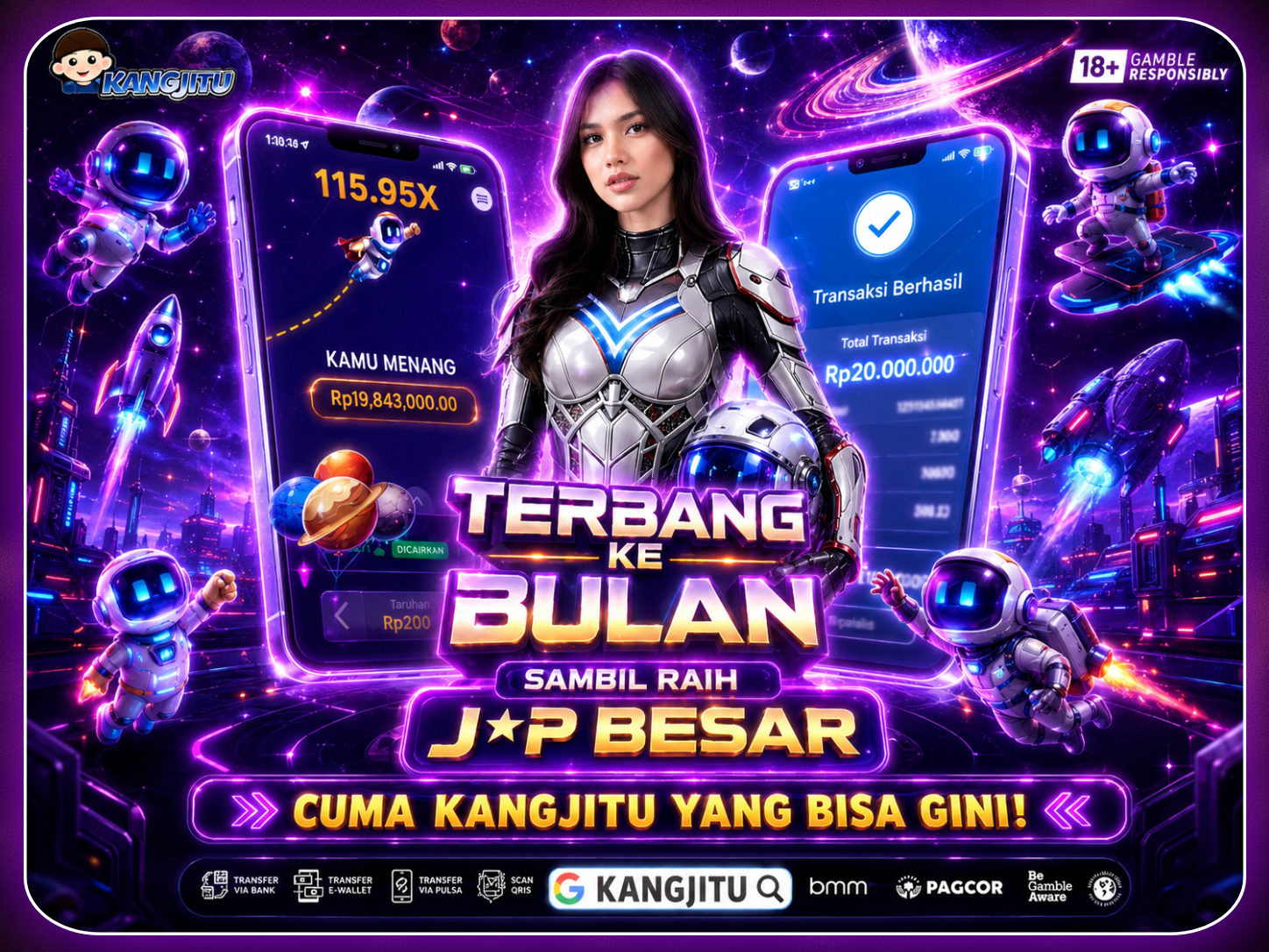 SPACEMAN BERI KEJUTAN? 20 JUTA LUNAS