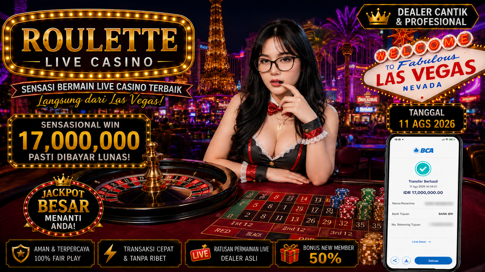 LIVE CASINO JACKPOT !!! KANGJITU KESERUAN BERMAIN TANPA BATAS SETIAP HARI!!🚀