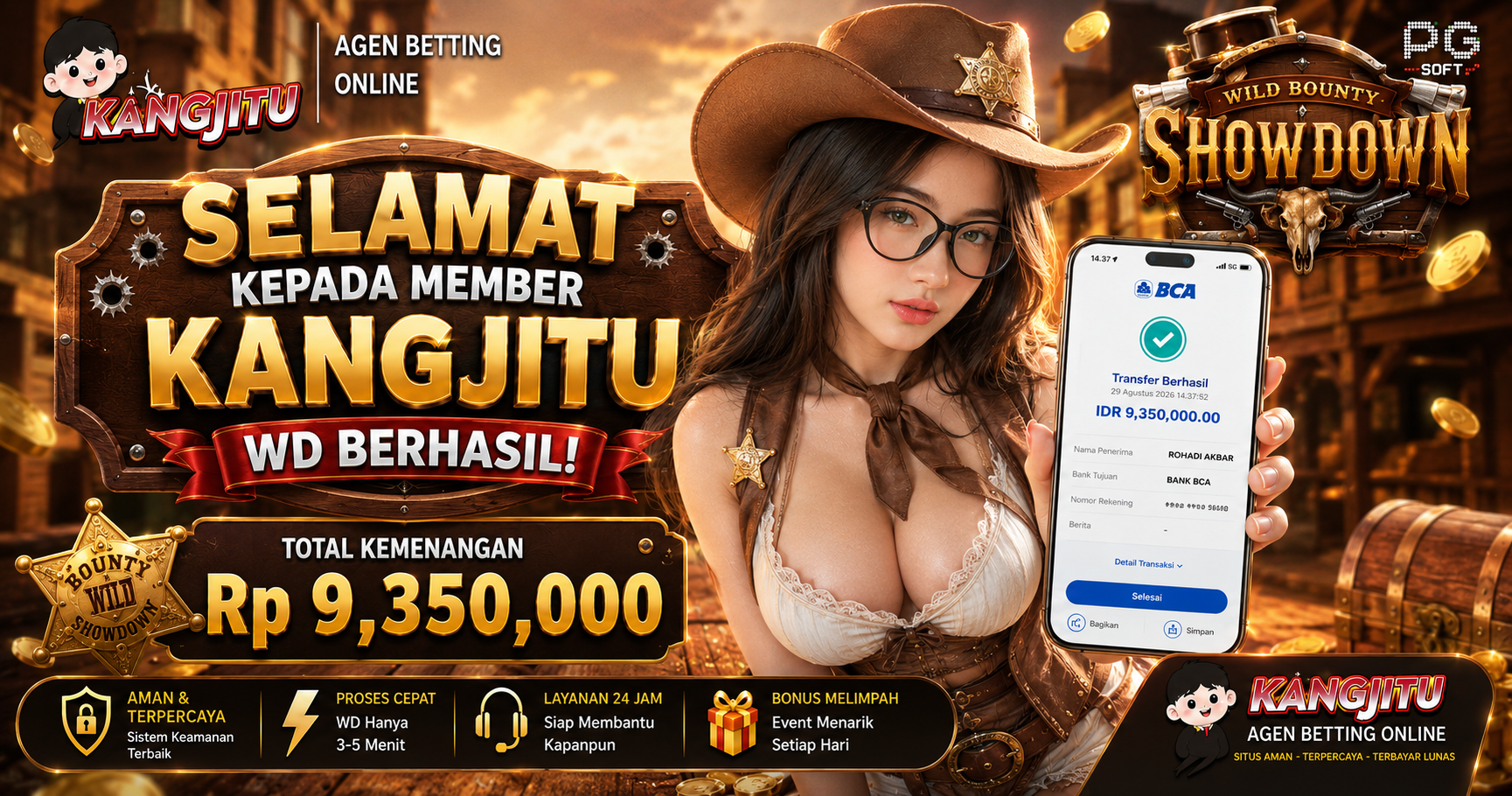 WILD BOUNTY, WD BERHASIL LANGSUNG FULL SENYUM ! 💸