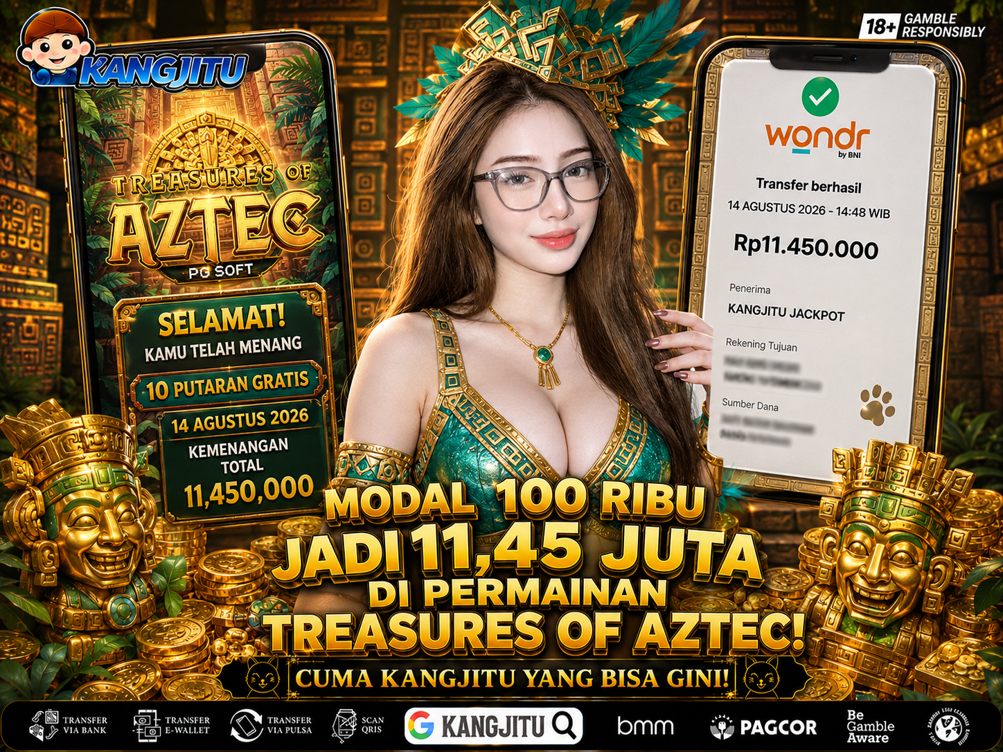 Treasures of Aztec PG SOFTT PECAHAN GACORRR GASSSSSSSSSSSSSSS
