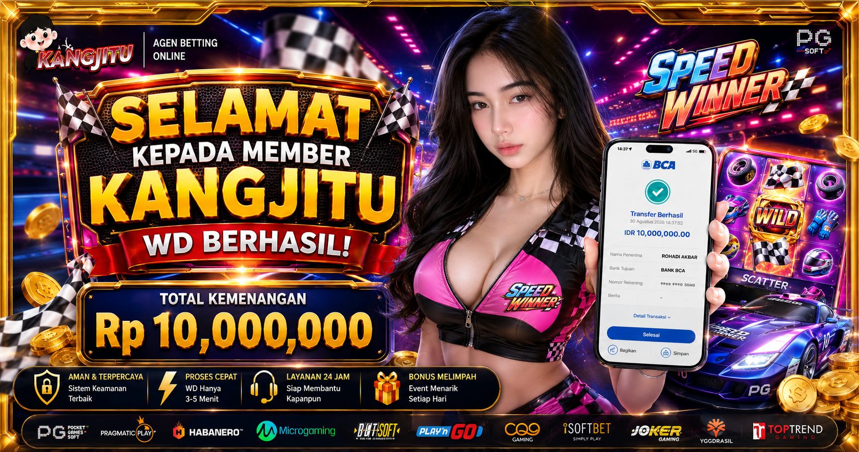 🔥 “SPEED WINNER: WD Rp10 JUTA, KANGJITU BIKIN JANTUNG NGEGAS!”
