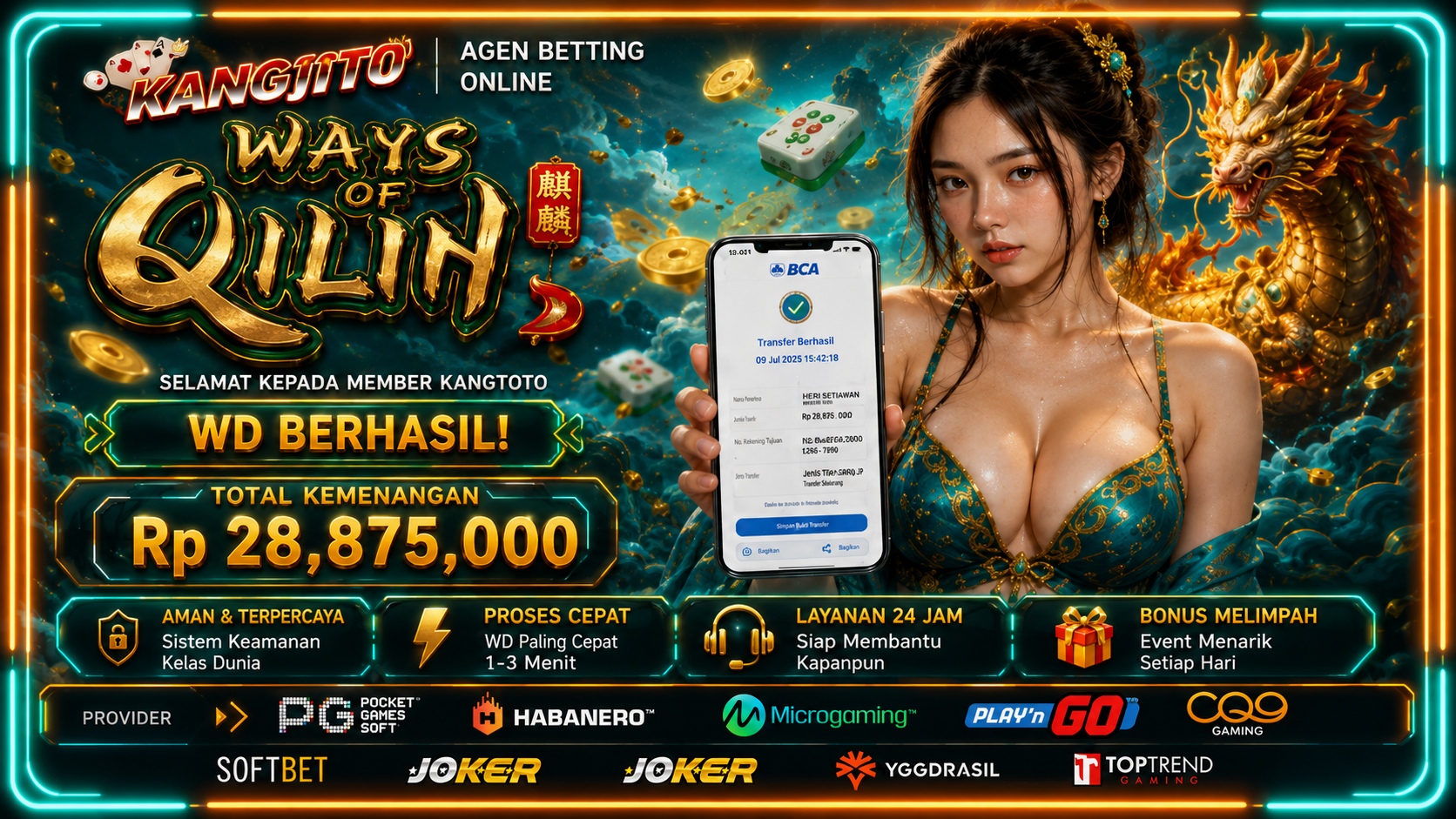 WAYS OF QILIN MENGGILA, Modal receh hasil keceh ya cuma disini