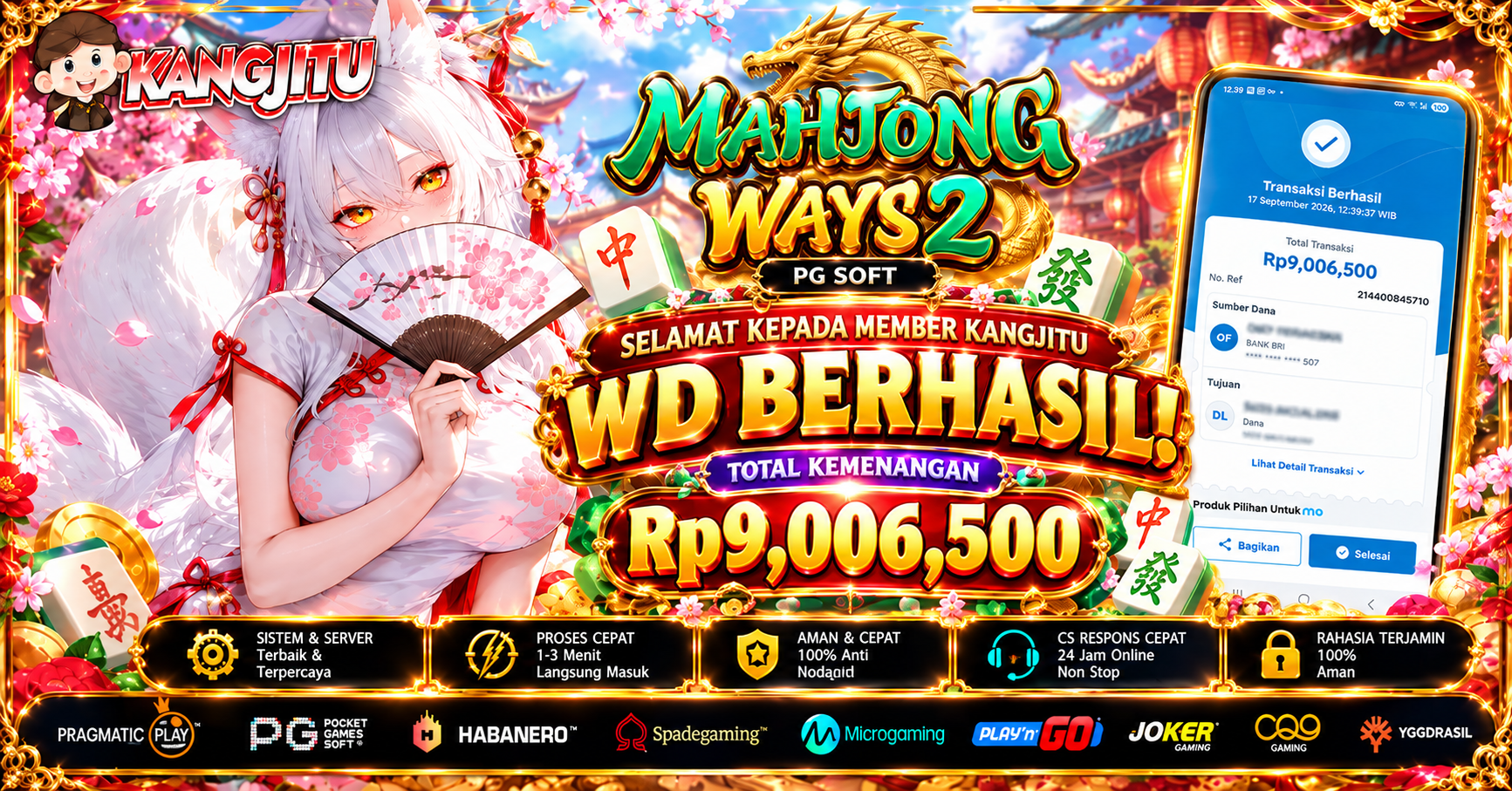 🔥 MAHJONG WAYS 2 — WD BERHASIL!TANPA RIBET!!!!!!
