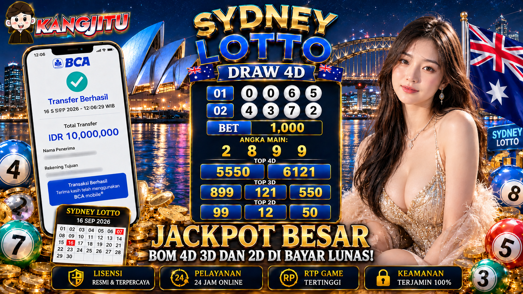 SYDNEY LOTTO JACKPOT BOOM PECAH HASIL PREDIKSI DARI KANGJITU!!!