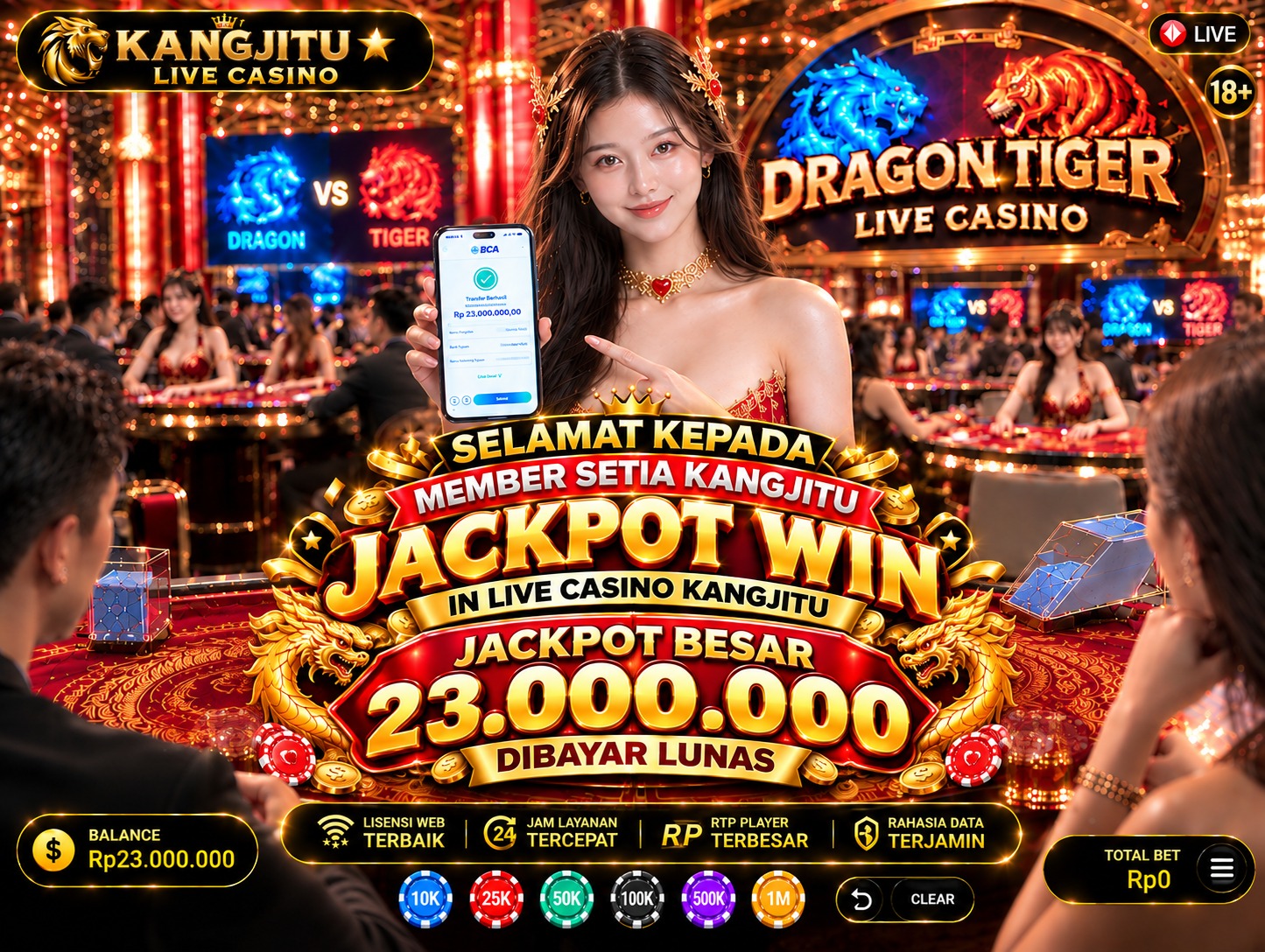 CASINO DRAGON TIGER BIKIN CERAH PAGI NIE