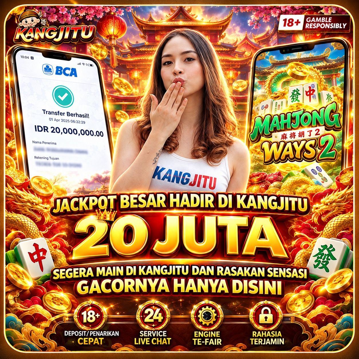 Mahjong Ways 2 !!! Gacornyaa bukan main, modal receh bisa jadi JUTAAN!!!!