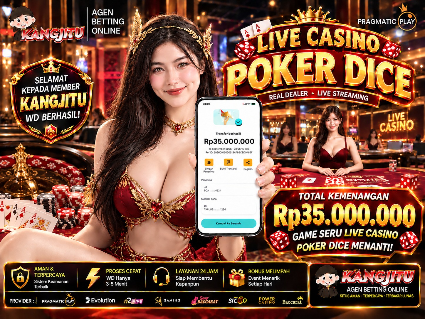 PAGI KU CERAHKU DAPAT JACKPOT DIKANGJITU, CIHUYY CASINO KANGJITU TIADA TANDING AKANGKU GAS COBA SEKARANG